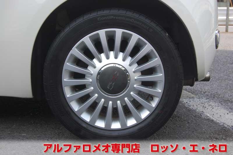 フィアット500　1.2・8Ｖ・ラウンジ　白・ＡＴ