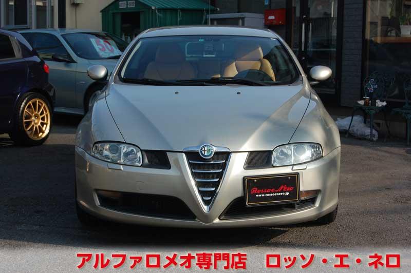 【新入荷】　アルファロメオＧＴ　3.2Ｖ6・6ＭＴ　アマルフィライトグレー　タンレザー　タイベル一式交換済み