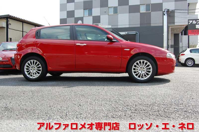 アルファロメオ147後期　ツインスパークセレスピード　アルファレッド・5ドア　ベージュレザー