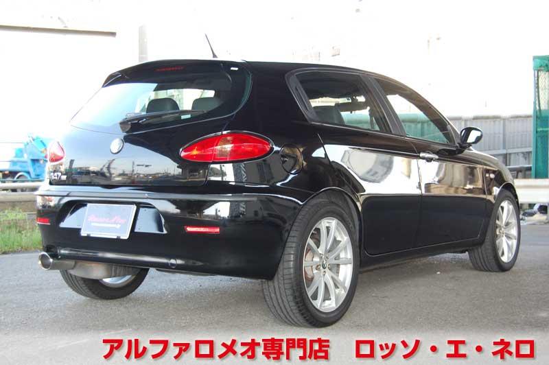 【新入荷】　アルファロメオ147TI　ツインスパークセレスピード　5ドア・ブラック　17AW・HID