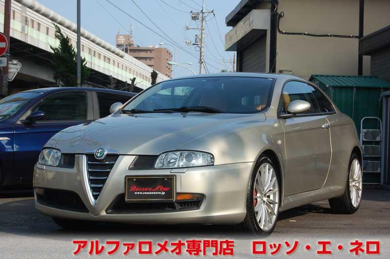 【新入荷】　アルファロメオＧＴ　3.2Ｖ6・6ＭＴ　アマルフィライトグレー　タンレザー　タイベル一式交換済み