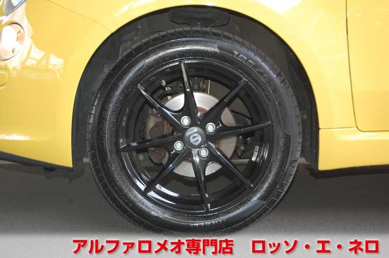 フィアット500　1.2POP　左ハンドル・5ＭＴ