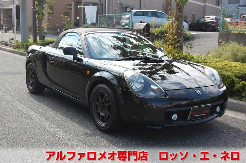 【決算！！大放出！！】　トヨタ・ＭＲ-Ｓ　ブラック・Ｓエディション　ローダウン・マフラー