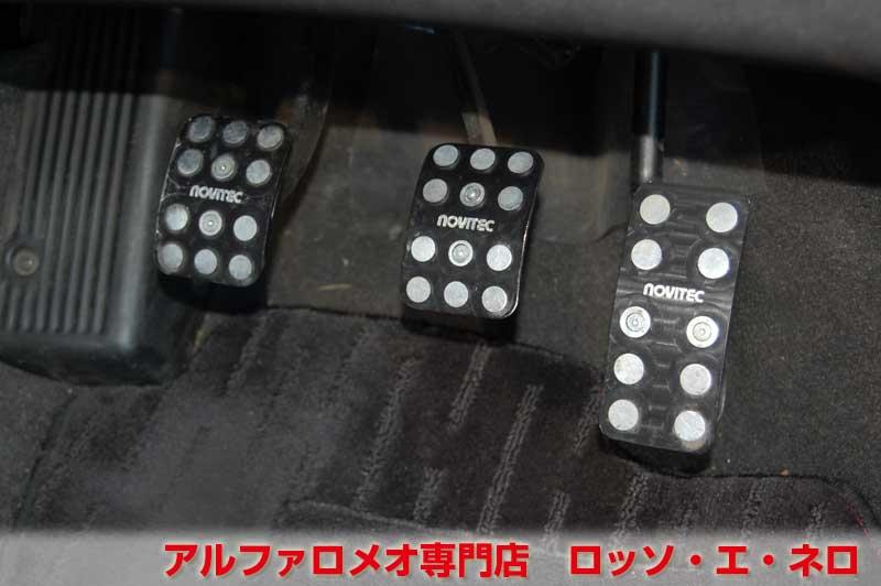 アルファロメオ147　リネアロッサ（限定車）　ツインスパーク・5ＭＴ　マフラー＆ローダウン　タイベル一式交換済み