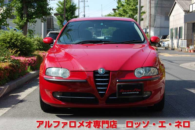 【新入荷】　アルファロメオ147　1.6ツインスパーク・5ＭＴ　5ドア・アルファレッド