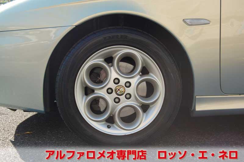 【新入荷】　アルファロメオ156 2.5V・6MT　ヌヴォラブルー　走行50,000キロ