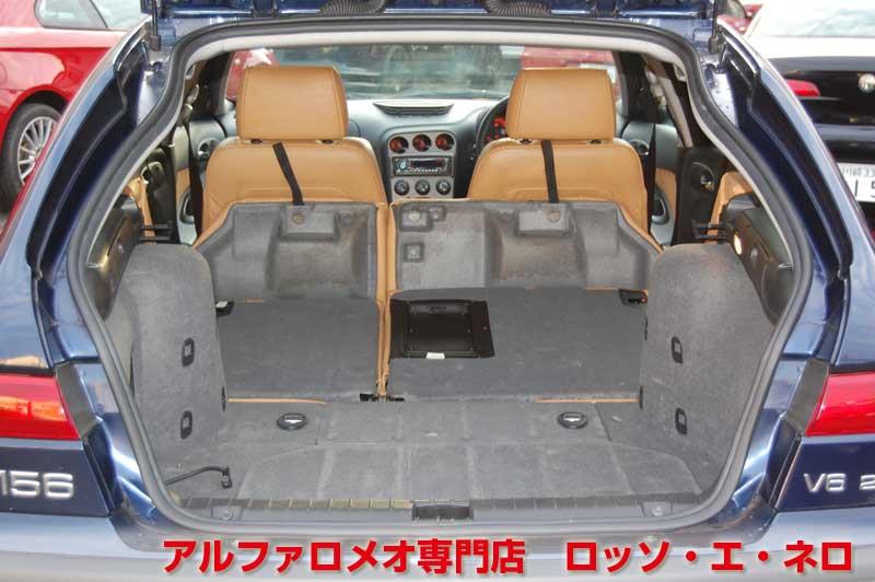 【1/21まで】　アルファロメオ156SW　2.5V6Qシステム　ブルー・タンレザー
