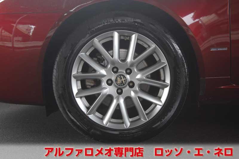 【新入荷】　アルファロメオ159　2.2JTSセレスピード　ワインレッド・ベージュ内装
