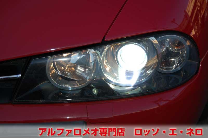 アルファロメオ156ＴＩ　2.5Ｖ6・Qシステム　アルファレッド・HID　スポーツレザー・17AW