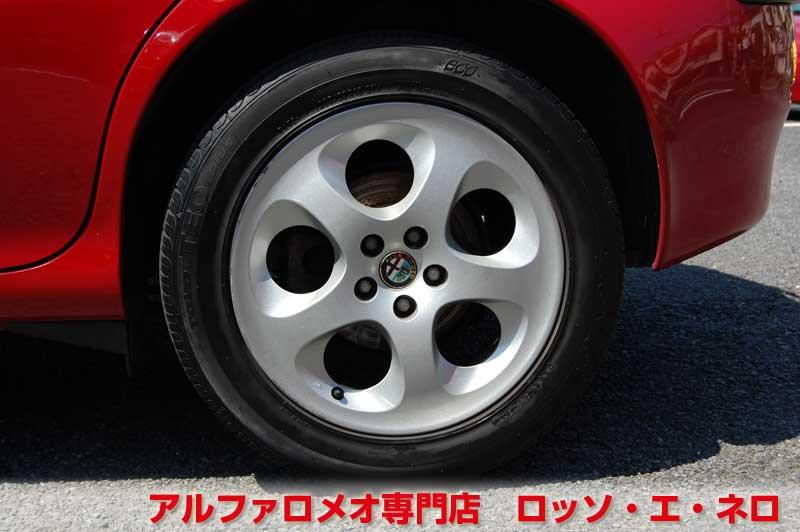 【新入荷】　アルファロメオ147　ツインスパークセレスピード　アルファレッド・５ドア　タイミングベルト＆　ウオーターポンプ交換済み