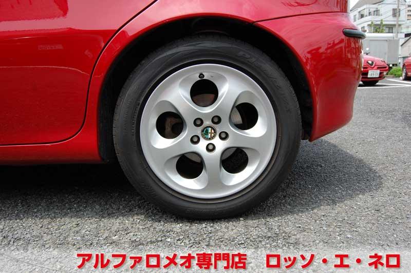 アルファロメオ147　ツインスパークセレスピード　アルファレッド・５ドア　タンレザーシート