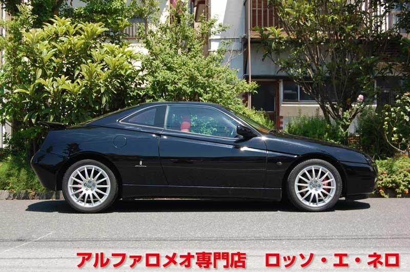 アルファロメオGTV　3.2V6・6MT　ブラック・赤レザー