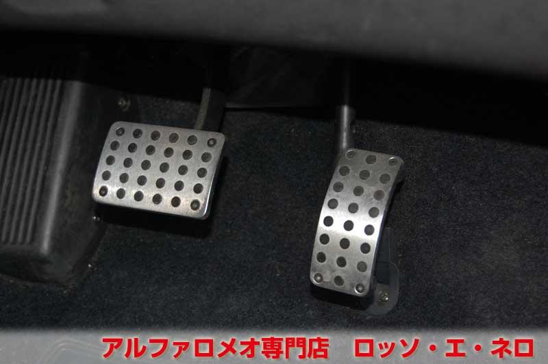 アルファロメオ147GTA　3.2V6セレスピード　ブラック・社外マフラー　ローダウン・18ＡＷ　タイベル一式交換済み