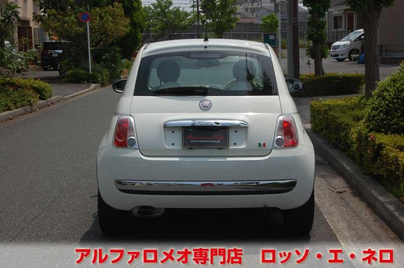 フィアット500　1.2・8Ｖ・ラウンジ　白・ＡＴ