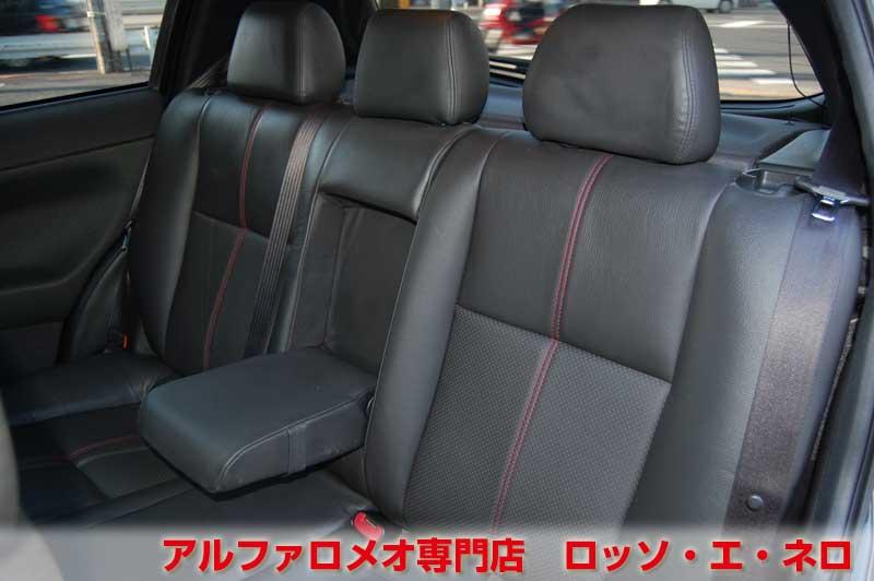 アルファロメオ147　ツインスパークセレスピード　ブラック・スポーツレザー　タイミングベルト＆　ウオーターポンプ交換済み