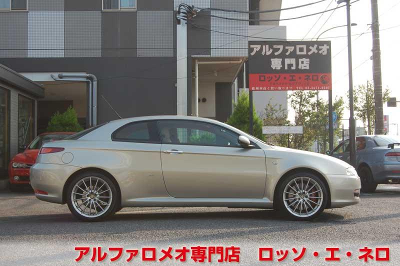 【新入荷】　アルファロメオＧＴ　3.2Ｖ6・6ＭＴ　アマルフィライトグレー　タンレザー　タイベル一式交換済み