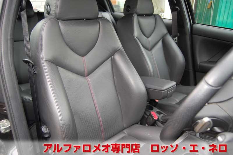 【新入荷】　アルファロメオ147TI　後期・TSセレスピード　ブラック・5ドア　走行23,000キロ