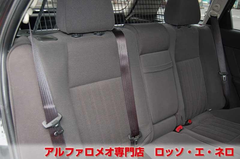 【新入荷】　アルファロメオ156SW　2.5V6Qシステム　フェイズ2・ブラック　社外17AW・マフラー