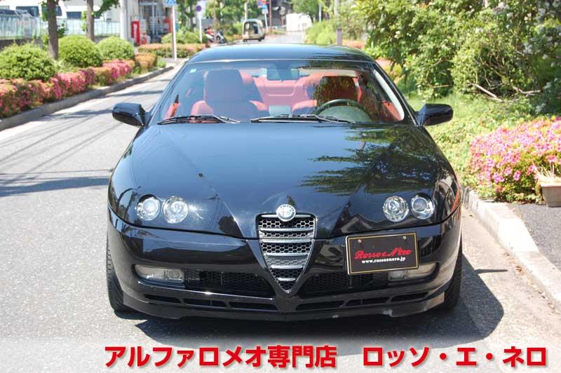 アルファロメオGTV　3.2V6・6MT　ブラック・赤レザー