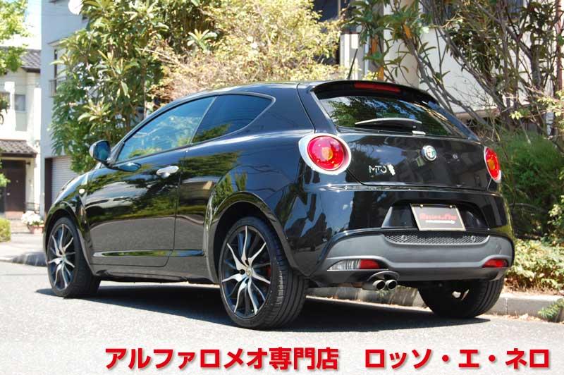 アルファロメオミト　クアドリフォリオヴェルデ　ブラック・6MT
