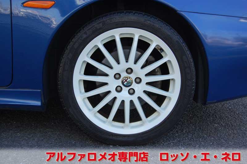 アルファロメオ156　2.5V6・6MT　フェイズ（中期型）　デイトナブルー