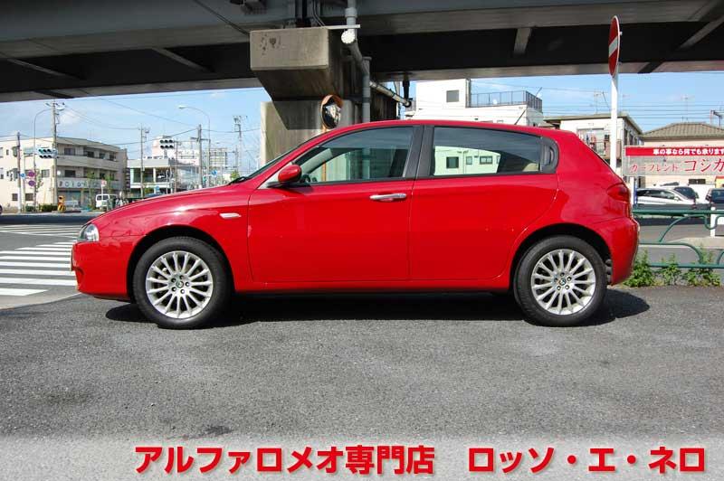アルファロメオ147後期　ツインスパークセレスピード　アルファレッド・5ドア　ベージュレザー
