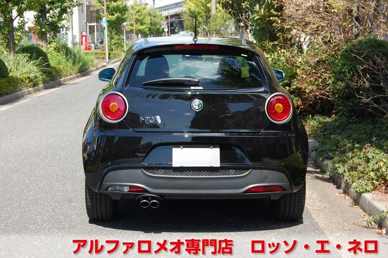 アルファロメオミト　クアドリフォリオヴェルデ　ブラック・6MT