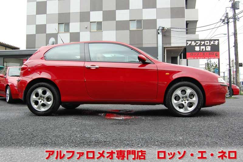 アルファロメオ147　ツインスパークセレスピード　アルファレッド・タンレザー　走行1800キロ！！