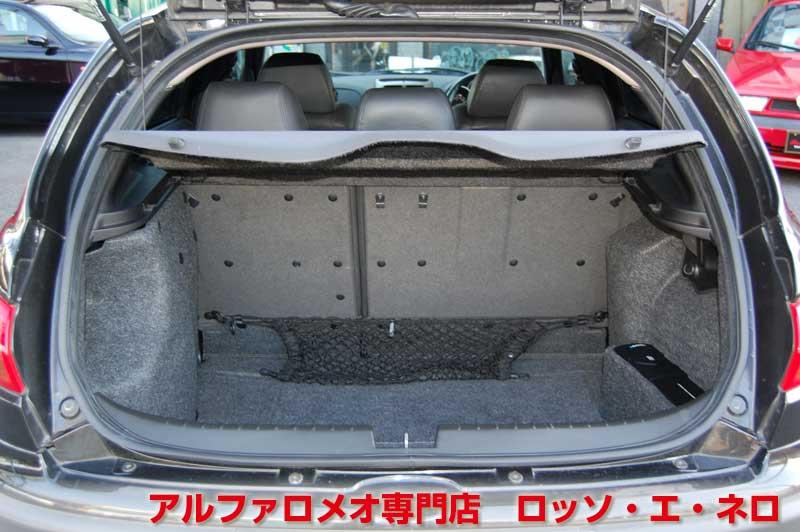 アルファロメオ147　ツインスパークセレスピード　ブラック・スポーツレザー　タイミングベルト＆　ウオーターポンプ交換済み