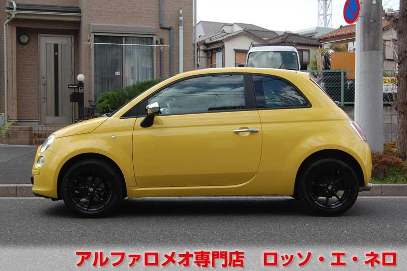 フィアット500　1.2POP　左ハンドル・5ＭＴ