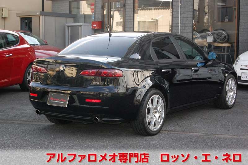 アルファロメオ159　2.2ＪＴＳセレスピード　ヴィラ・デステII・ブラック