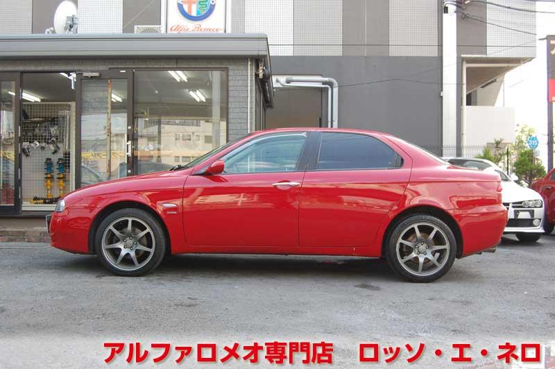 【新入荷】　アルファロメオ156　2.0ＪＴＳセレスピード　スポーツレザー　タイミングベルト＆　ウオーターポンプ交換済