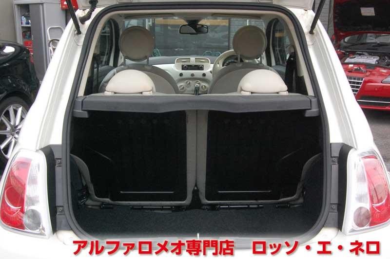 フィアット500　1.2・8Ｖ・ラウンジ　白・ＡＴ