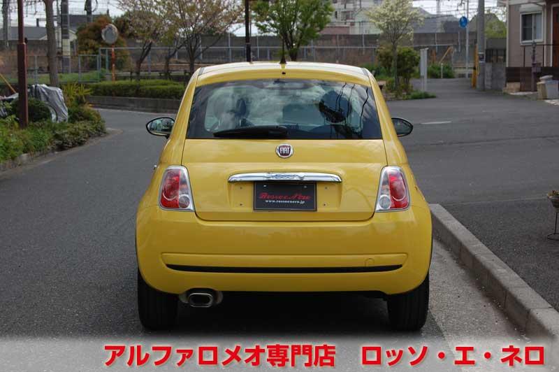 フィアット500　1.2POP　左ハンドル・5ＭＴ