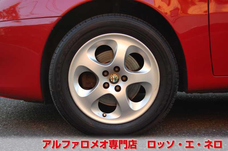 【新入荷】　アルファロメオ147　ツインスパークセレスピード　アルファレッド・5ドア　タンレザーシート　タイミングベルト＆　ウオーターポンプ交換済