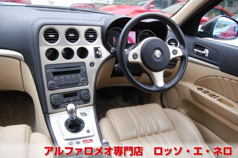 アルファロメオ159　2.2ＪＴＳセレスピード　ヴィラ・デステII・ブラック