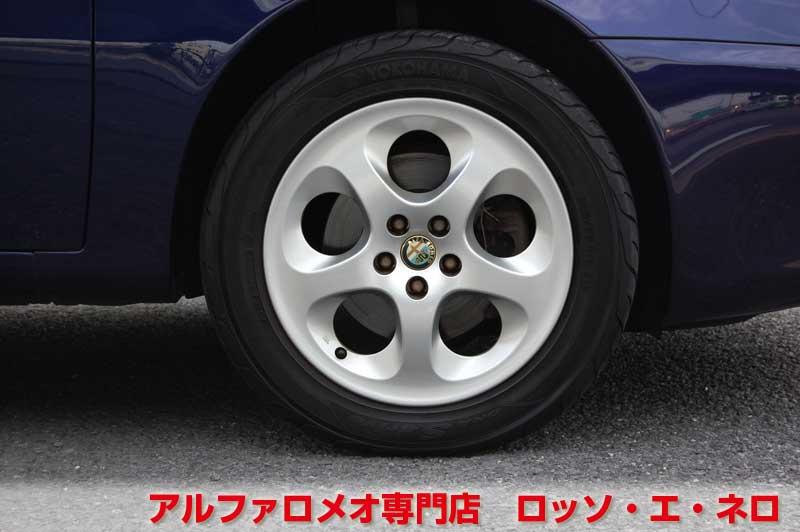 アルファロメオ147　ツインスパークセレスピード　5ドア・ブルー・タンレザー　タイミングベルト＆　ウオーターポンプ交換済