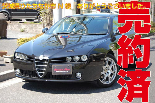 アルファロメオ159　スポーツワゴン　2.2セレスピード・黒