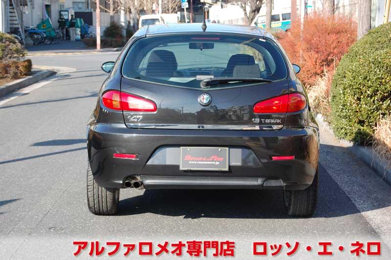 アルファロメオ147　1.6ツインスパーク　5MT・右H・5ドア　走行29000キロ