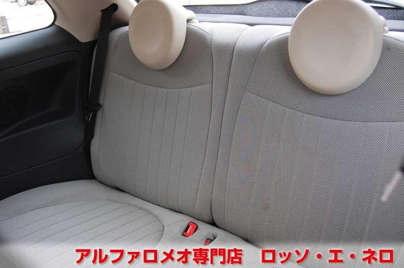 フィアット500　1.2・8Ｖ・ラウンジ　白・ＡＴ